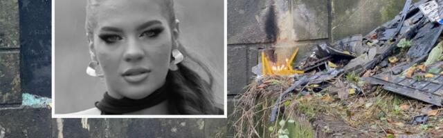 Potresne scene na mestu pogibje Ane i Aleksandra: Prijatelji pale sveće u kanalu iz kog je izvučen audi smrti