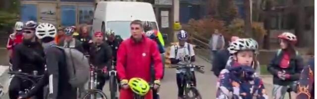 Studenti biciklima krenuli iz Niša ka Beogradu