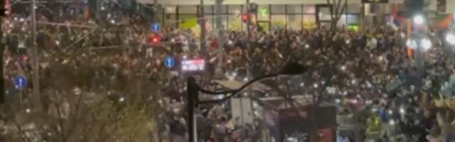 Trenutak incidenta: "Upotrebljen "zvučni top", oružje koje poseduje bezbednosni sistem Srbije" (VIDEO)