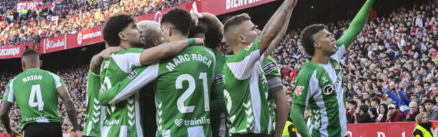 HAOS U ŠPANIJI Veliki prekid u derbiju, Betis izašao kao pobednik (VIDEO)