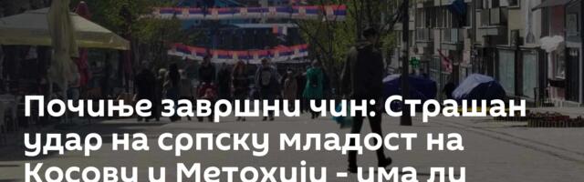 Почиње завршни чин: Страшан удар на српску младост на Косову и Метохији - има ли Србија одговор
