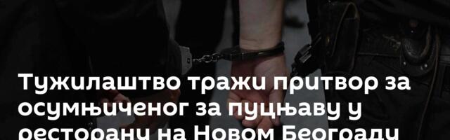 Тужилаштво тражи притвор за осумњиченог за пуцњаву у ресторану на Новом Београду