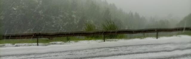 Nevreme praćeno gradom pogodilo novovaroški kraj
