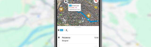 Uživo praćenje prevoza u Beogradu od danas na Google mapama!