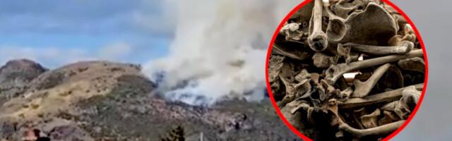 MISTERIOZNA GOMILA KOSTIJU PRONAĐENA POSLE POŽARA: Delovi skeleta uredno složeni na livadi, stručnjaci izašli na teren i ostali POTPUNO ZBUNJENI (FOTO)