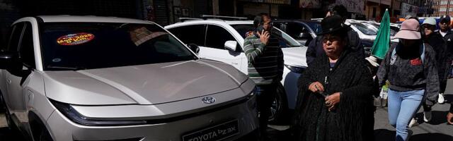 Zbog nestašice goriva i "smeća od benzina": Bolivija povećala uvoz električnih vozila