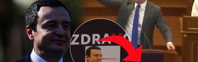 (VIDEO) Ovako je sve počelo - Kurti kao Pinokio! Pogledajte ceo snimak opšteg rasula u skupštini takozvanog Kosova