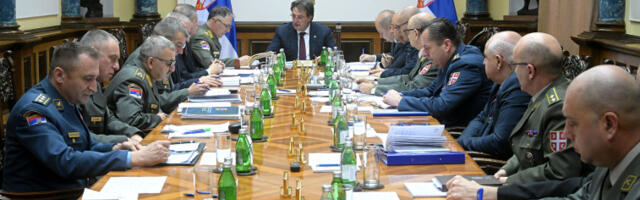 Одржана седница Колегијума министра одбране