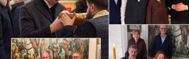 DOM VUČIĆA CENTAR SVETA ZA SVETOG NIKOLU!  Pogledajte ko im je došao na slavu! BILI I POZNATI DRŽAVNICI (FOTO)
