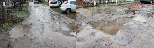 FOTO: U 21. veku gaze blato – deca u školu idu s kesama na nogama