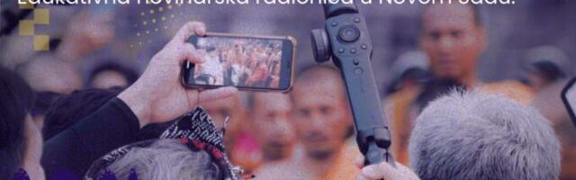 Besplatna radionica za mlade novinare u Novom Sadu od 23. do 26. septembra