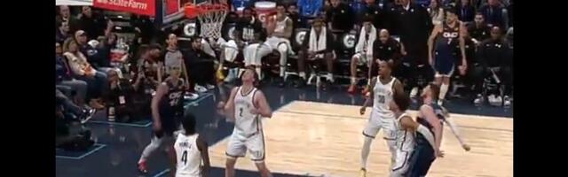 Nikola Topić u svom drugom nastupu u NBA, naterao celu dvoranu da ustane i aplaudira