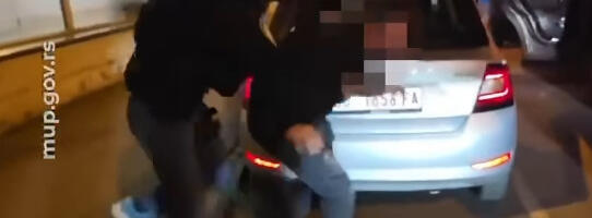 Ovako je uhapšen osumnjičeni za teško ubistvo kod Sopota (VIDEO)