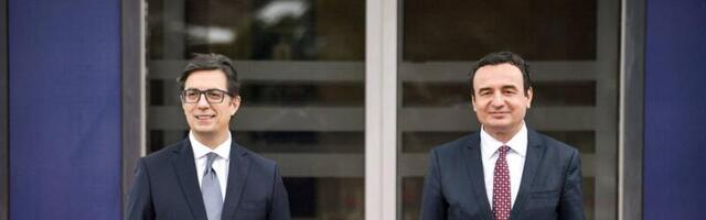 Kurti i Pendarovski: Značajno unapređeni odnosi Prištine i Skoplja