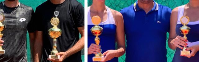 Seniorski teniski turnir u Nišu - slavili Nikola Milojević i Tamara Čurović