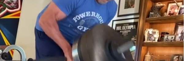 Švarceneger pokazao kako radi T-BAR vežbu u 73. godini