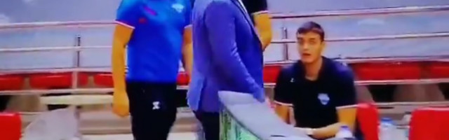 UŽIVO, IGOKEA - PARTIZAN Neviđen SKANDAL, trener isključen posle 90 sekundi utakmice /VIDEO/