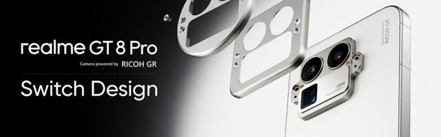 realme redefiniše dizajn flegšip telefona: GT 8 Pro uvodi prvi zamenjivi okvir kamere