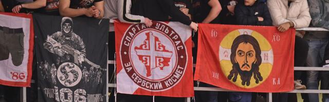 Poluprazna hala u Nišu pola sata pred početak meča Crven zvezda - Spartak