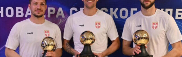 ФСС доделио Златне лопте Луки Јовићу, Страхињи Павловићу и Сергеју Милинковић-Савићу