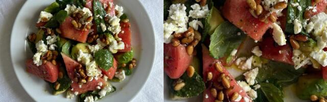Salata sa lubenicom i feta sirom je najosvežavajući recept koji ćete praviti celog leta