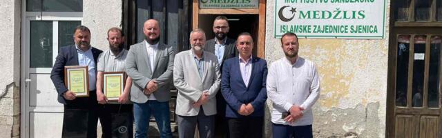 CHR Hajrat dodijelio zahvalnice džematima i imamima medžlisa IZ-e Sjenica