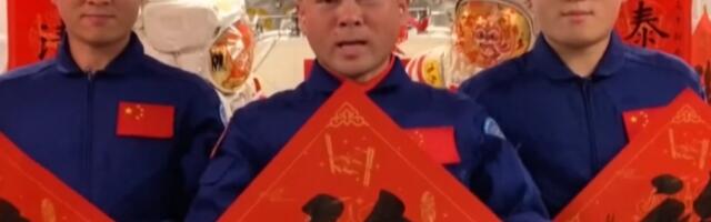 Свемирска станица Тјангонг украшена у част дочека кинеске Нове године