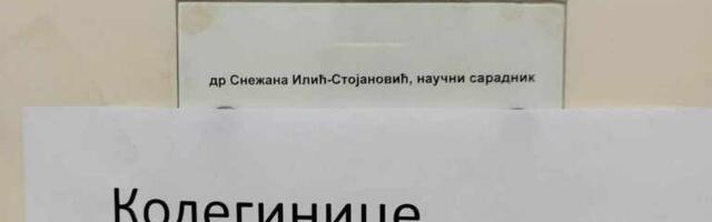 Na kabinetu profesorke Tehonološkog fakulteta: „Koleginice, KOLIKO KOŠTA DOSTOJANSTVO???