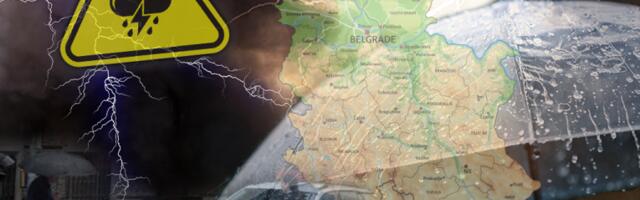 U SRBIJU STIŽE OPASNO NEVREME! Sručiće se velika količina kiše s GRADOM i grmljavinom! (RADARSKE SLIKE)