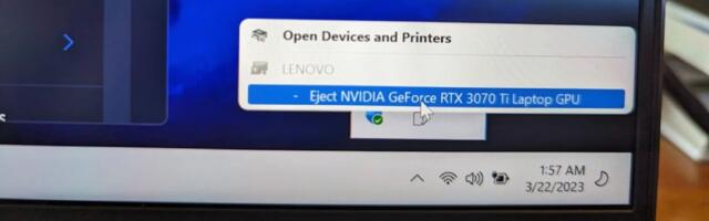 Windows bug prikazuje “Safely remove GPU” opciju: greška u drajveru ili ozbiljniji problem?