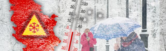 STIŽE "RUSKI UGRIZ ZIME" - MRAZ KAKAV NIJE VIĐEN 30 GODINA! Temperature padaju u MINUS, PRETI NAM ARKTIČKA ZIMA! Pahulje u RAVNICI oko Nove godine! (MAPE)
