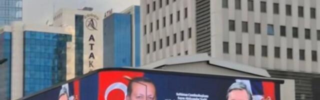 OVAKO SE POŠTUJE VUČIĆEVA SRBIJA: Bilbordi dobrodošlice srpskom predsedniku širom Ankare (FOTO)