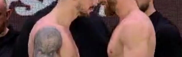 BOJKOVIĆ SE RIVALU UNEO U LICE: Frka na merenju pred MMA spektakl u Hrvatskoj (VIDEO)