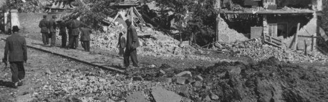 Миланковић о савезничком разарању Београда