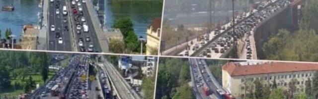 NA AUTOKOMANDI NEMA IGLA GDE DA PADNE, VOZILA NA GAZELI MILE: Kolaps širom Beograda - i ovde su DUGE KOLONE