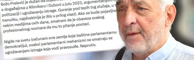 RASKOL MEĐU BLOKADERIMA SVE DUBLJI! Pale prozivke na račun Bože Prelevića zbog stopiranja rada Anketnog odbora o Ribnikaru i Duboni!