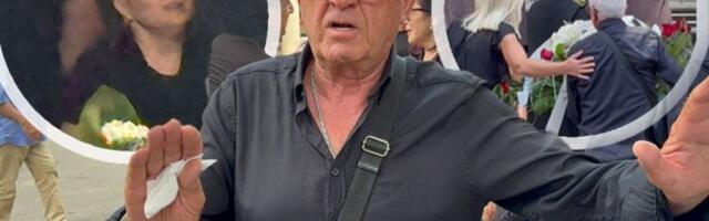 PUČE BRUKA NA SAHRANI ANDRIJE BAJIĆA! Skandal Male Cane, Era Ojdanić POBESNEO: Tražila je dve panaije... (VIDEO)