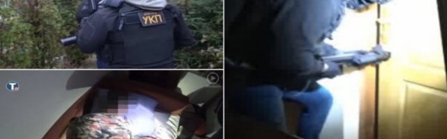 (VIDEO) FILMSKA AKCIJA HAPŠENJA NA ZLATIBORU! Pripadnici UKP se prišunjali, razbili vrata i uleteli u stan! Ovako su pali osumnjičeni za pokušaj likvidacije Alibega!