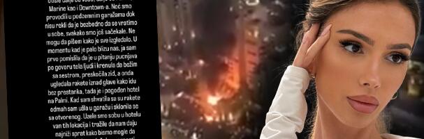 "RAKETE SU PADALE BLIZU NAS, OBARAJU IH! POBEGLE SMO BEZ IČEGA" Poznata Srpkinja posle dramatične noći u Dubaiju: Noć sam provela u podzemnoj garaži