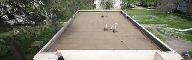 U toku sanacija krova u vrtiću  Zeka  (FOTO)