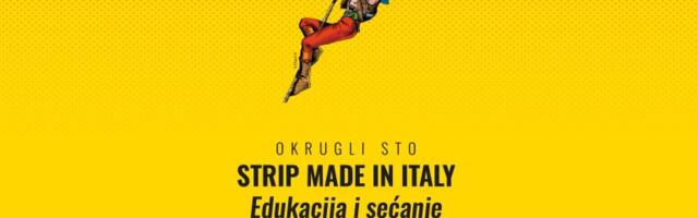 Okrugli sto „STRIP MADE IN ITALY – Edukacija i sećanje“ u Muzeju Jugoslavije