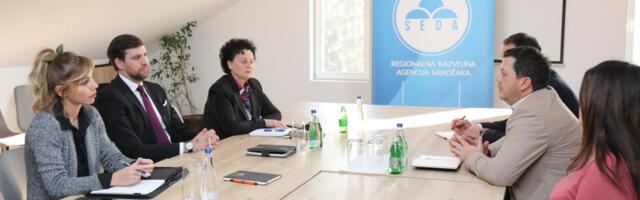 Ministar Đerlek posjetio Regionalnu razvojnu agenciju Sandžaka “SEDA”