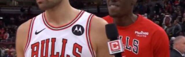 Saigrač razbesneo Vučevića pred kamerama, reakcija crnogorskog centra postala hit na internetu /VIDEO/