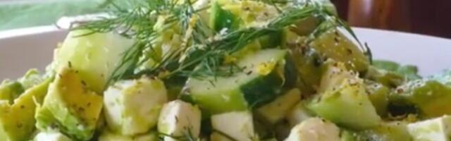 Salata od krastavaca i avokada: Sveža i puna zdravih masti (RECEPT+VIDEO)