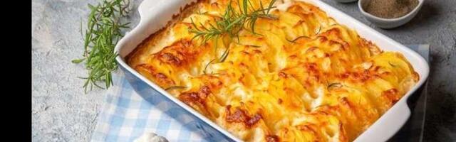 Zapečeni krompir sa sirom: Kremast, ukusan i jednostavan za pripremu