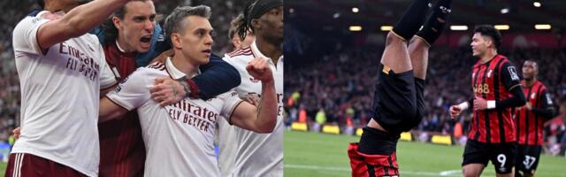 Arsenal je prvak Engleske posle 22 godine! Bornmut šokirao Siti, Haland se kasno probudio, kraj drame za pamćenje u Premijer ligi