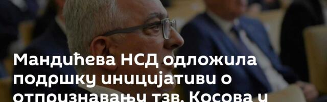 Мандићева НСД одложила подршку иницијативи о отпризнавању тзв. Косова у Пљевљима