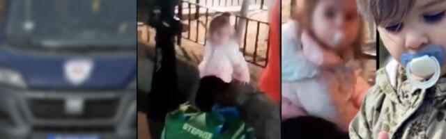"Dete se otimalo i vikalo!" Evo šta je Srbin iz Beča napisao srpskoj policiji uz snimak devojčice