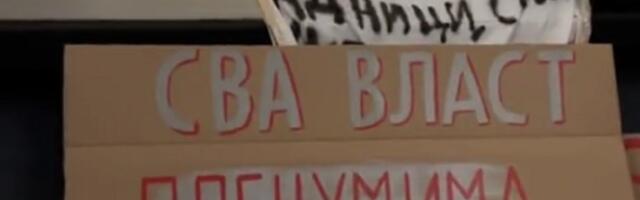 Posle SKC i Kulturni centar Beograda u blokadi (VIDEO)