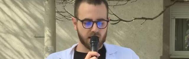 "Na fakultet ćemo se vratiti tek kad izlečimo sistem“: Protest studenata medicine iz Kragujevca zbog onlajn nastave